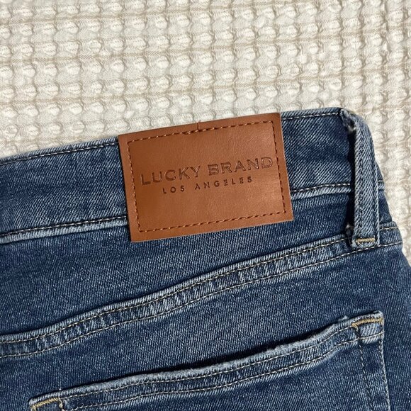 Lucky Brand The Roll Up Jean Shorts, Size 10 - Picture 5 of 6